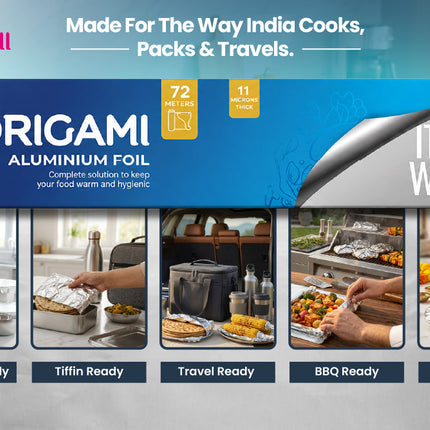 Origami Aluminium Foil 72 m official feature image