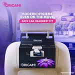 Origami Car Tissue Box easy headrest fit official image