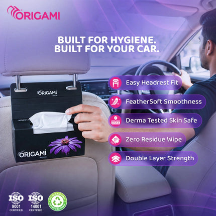 Origami Car Tissue Box feature image