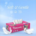 Origami Luxuria 3 Ply Facial Tissue Paper - Soft Absorbent