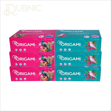 Origami Luxuria 3 Ply Facial Tissue Paper - Soft Absorbent