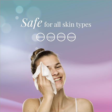 Open Origami Facial Tissue Box filled with soft facial tissues, showcasing the easy pull feature and 2-Ply construction.