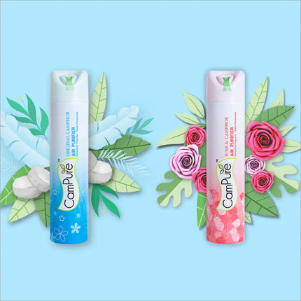 Mangalam CamPure Air Freshener - Original & Rose - Home
