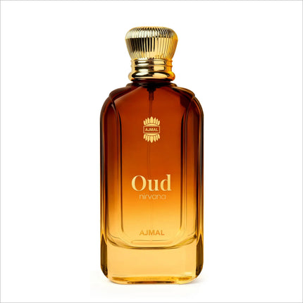 Oud Nirvana Perfume 100 ML for Men & Women by AJMAL, featuring a luxurious and exotic fragrance ideal for any occasion.