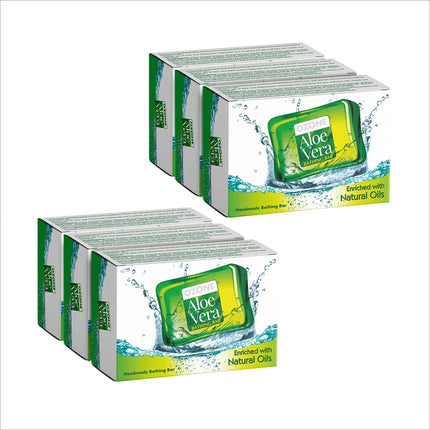 Ozone Aloe Vera Bathing Bar - pack of 6 - BATH SHOP