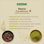 Ozone Henna (Mehndi) Powder - MEHNDI COLOUR