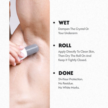 How to use Phitku Charcoal Crystal Roll-On