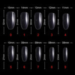 PKT 500pcs Ballet Nail Tips