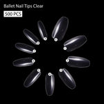 PKT 500pcs Ballet Nail Tips