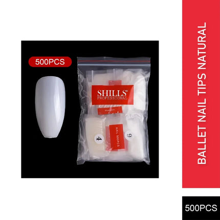 PKT 500pcs Ballet Nail Tips