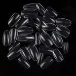 PKT 500pcs Short Ballet Nail Tips Clear - 5