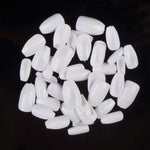 PKT 500pcs Short Ballet Nail Tips Natural - 5