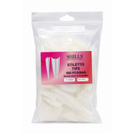 PKT 500pcs Stiletto Tips Natural