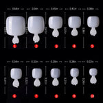 PKT 500pcs Toenails Tips Natural - 3