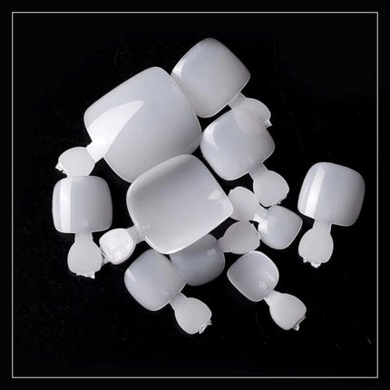 PKT 500pcs Toenails Tips Natural - 5