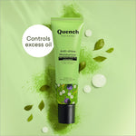 Image showcasing QUENCH BOTANICS Quench Anti-Shine Moisturizer, an effective moisturizer designed to control shine and enhance skin clarity for acne-prone skin.