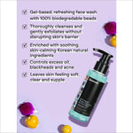 Lathering Quench Gentle Cleansing Gel Face Wash showcasing its ability to deeply cleanse and hydrate skin while being soft on all skin types.