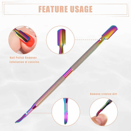 Rainbow Cuticle Pusher