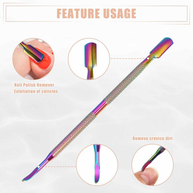Rainbow Cuticle Pusher