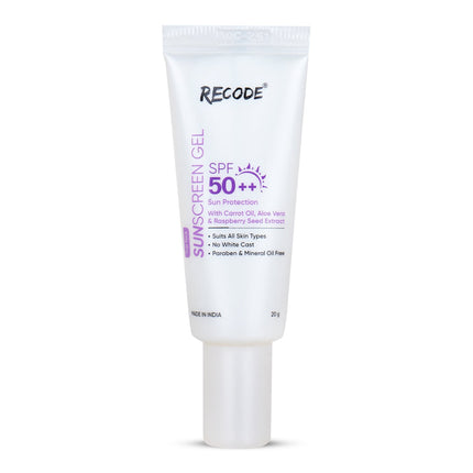 Recode 20 G Spf 50++ Sun screen Protection Gel -Trial Pack product image 1