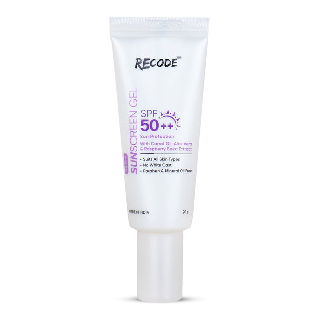 Recode 20 G Spf 50++ Sun screen Protection Gel -Trial Pack product image 1