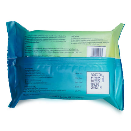Recode Bare and Beyond Makeup Remover Wipes benefits