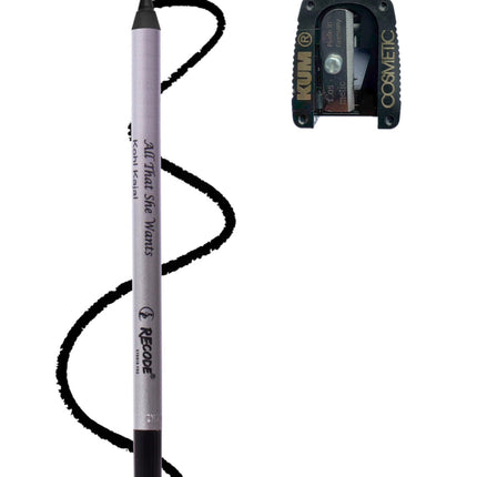 Recode Black Kohl Kajal with Sharpener - image 2
