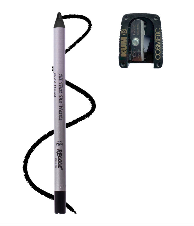Recode Black Kohl Kajal with Sharpener - image 2
