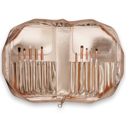 Recode Brush 10-pcs Set with Premium Rose Gold Pouch - image 3