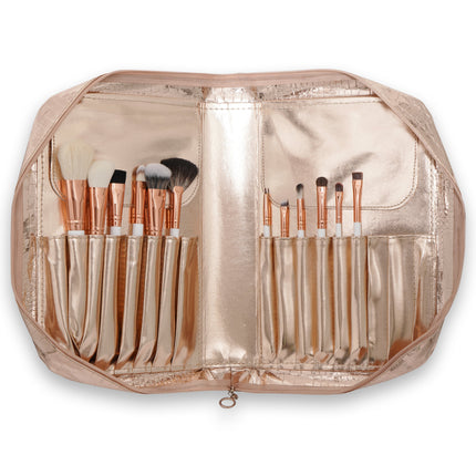 Recode Brush 12-pcs Set with Premium Rose Gold Pouch - image 2