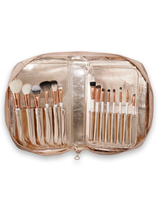 Recode Brush 17-pcs Set with Premium Rose Gold Pouch - image 2