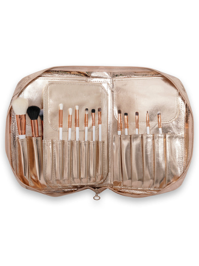 Recode Brush 25-pcs Set with Premium Rose Gold Pouch - image 2