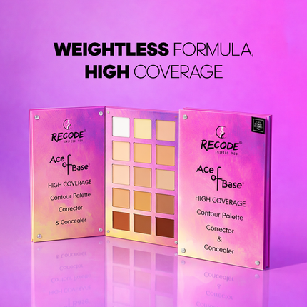Recode 15 shade concealer contour palette benefits