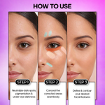 Recode concealer contour palette high coverage