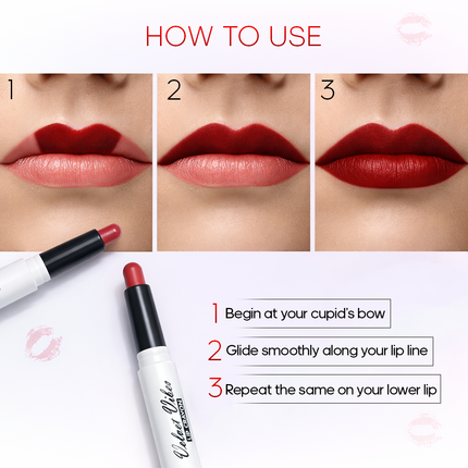 Recode Smudge-proof and waterproof Lip Crayon Set Of 8 (1.5 G X 8) product photo 3