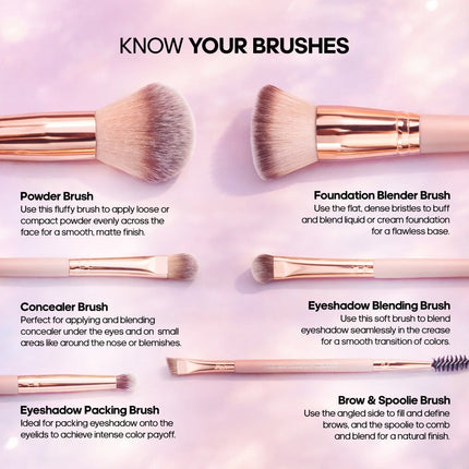 Recode Face & Eye Brush Set - 6 Pcs - image 4