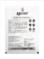Recode Face Sheet Mask For D Tan product image 2