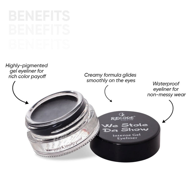 Recode Gel Eyeliner Black 5 G product photo 2