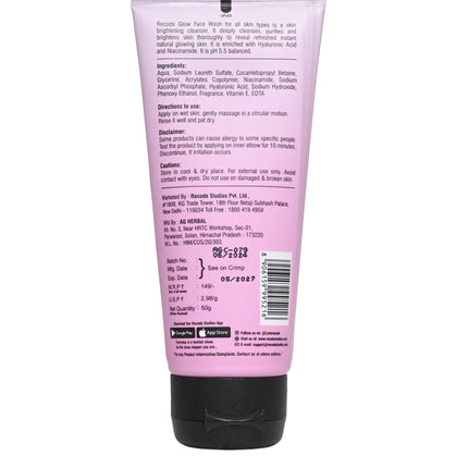 Recode Glow Face Wash 50 G product image 5