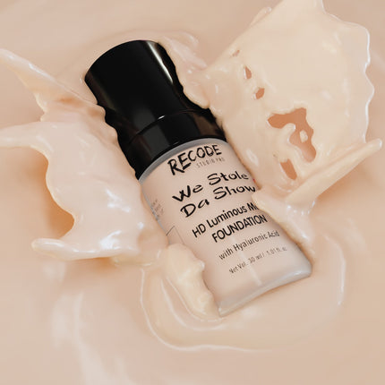 Recode HD Luminous Matte Foundation 30 ML texture