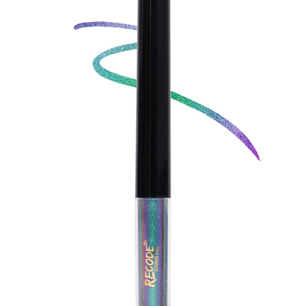 Recode Holographic Eyeliner Shade 02 look