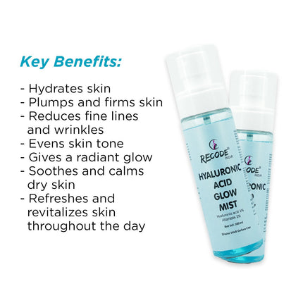 Recode Hyaluronic Acid Glow Mist -100 ML product image 2