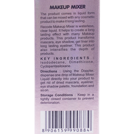 Recode Life Line Makeup Mixer packaging