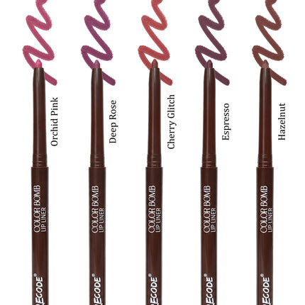 Recode 02 Red Color Bomb Lip Liner Set of 5 ( 5 X 0.3 G) product photo 1