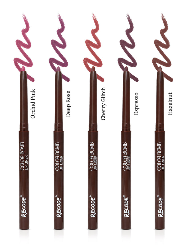 Recode 02 Red Color Bomb Lip Liner Set of 5 ( 5 X 0.3 G) product photo 1