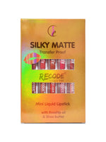 Recode 10 Silky Matte Mini Liquid Lipsticks - 12.50 ML (1.25MLx 10) product photo 3