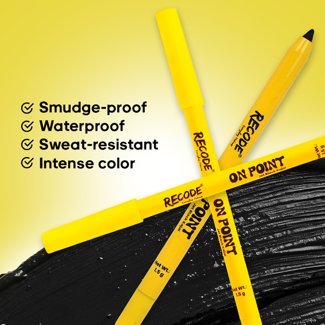 Recode On-Point Kajal waterproof black kajal