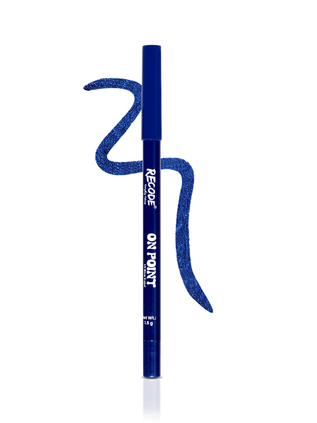 Recode Blue On-Point Kajal With Sharpener 1.5 G