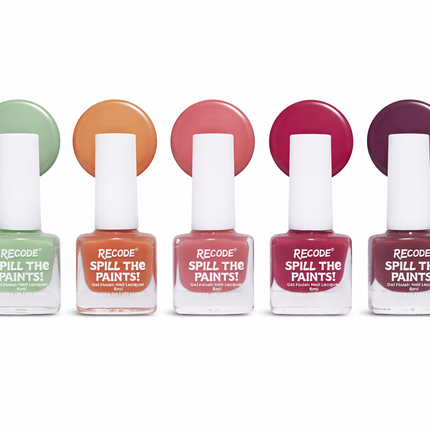 Recode Purple Spill The Paints Nail Paint Set Of 5 (5 X 5ML) product image 1