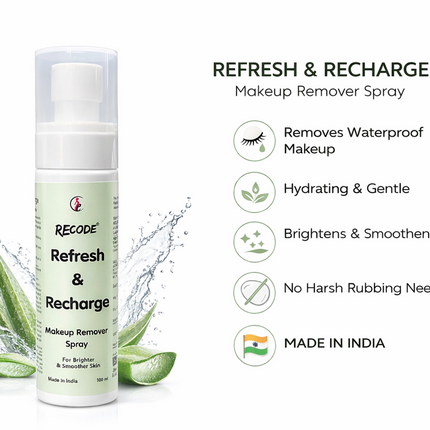Recode Refresh and Recharge Makeup Remover Spray product detail